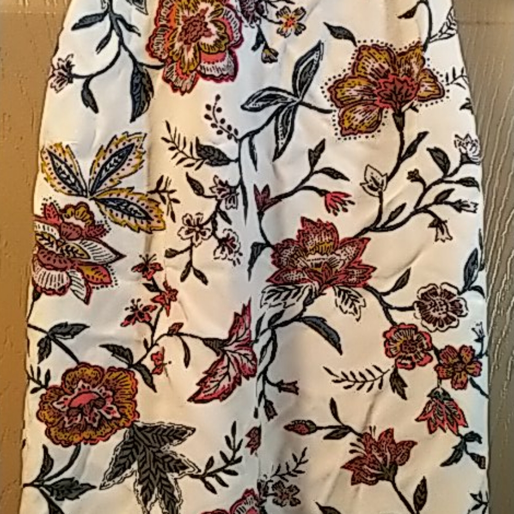 Old navy crop top xs floral flowing - Picture 2 of 7